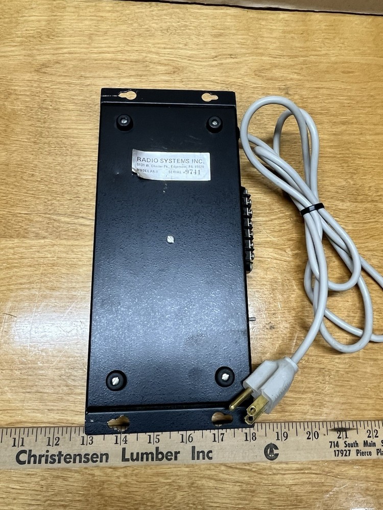 Audio-Metrics Preamplifier PA-1