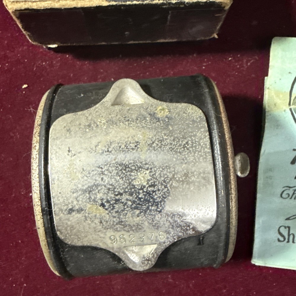 Antique Twinplex Razor Blade Sharpener Stropper in Box / Instructions 1920s