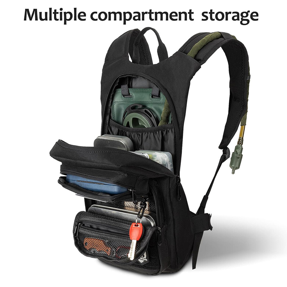 7L Hydration Pack Lightweight Running Hiking Backpack with 3L Water Bladder