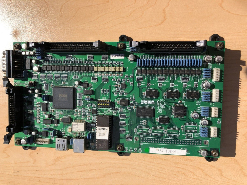 SEGA DAYTONA USA 500 IO PCB WORKING ARCADE SEGA