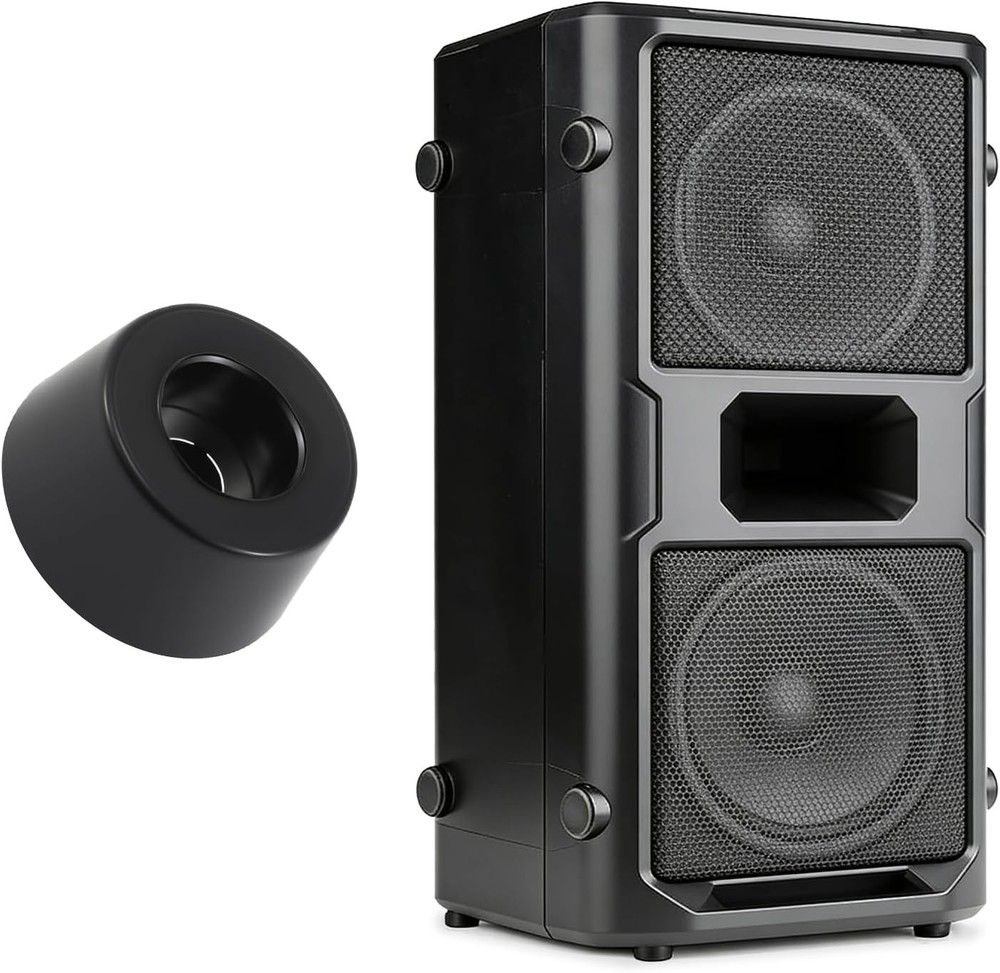 Speaker Isolation Feet 8pc Rubber w/ Screws