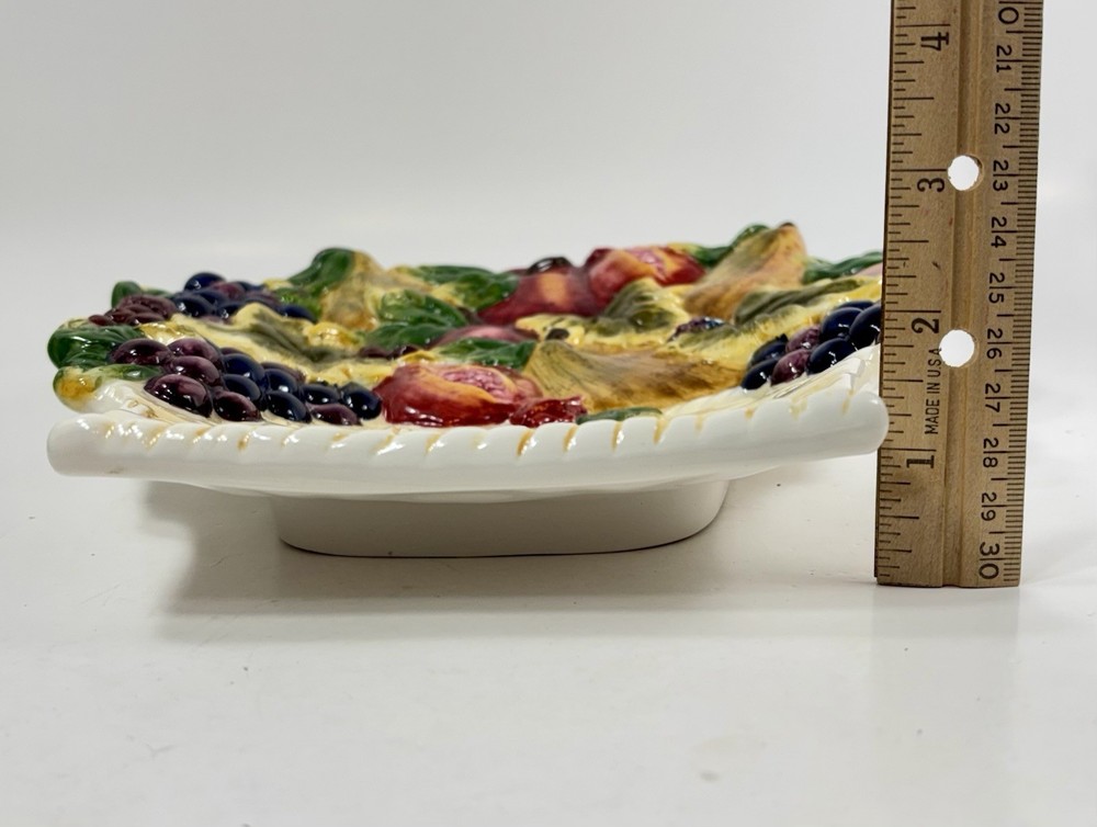 Signature Home Collection 'Tuscany' Pattern Medium Serving Plate Fruit Basket