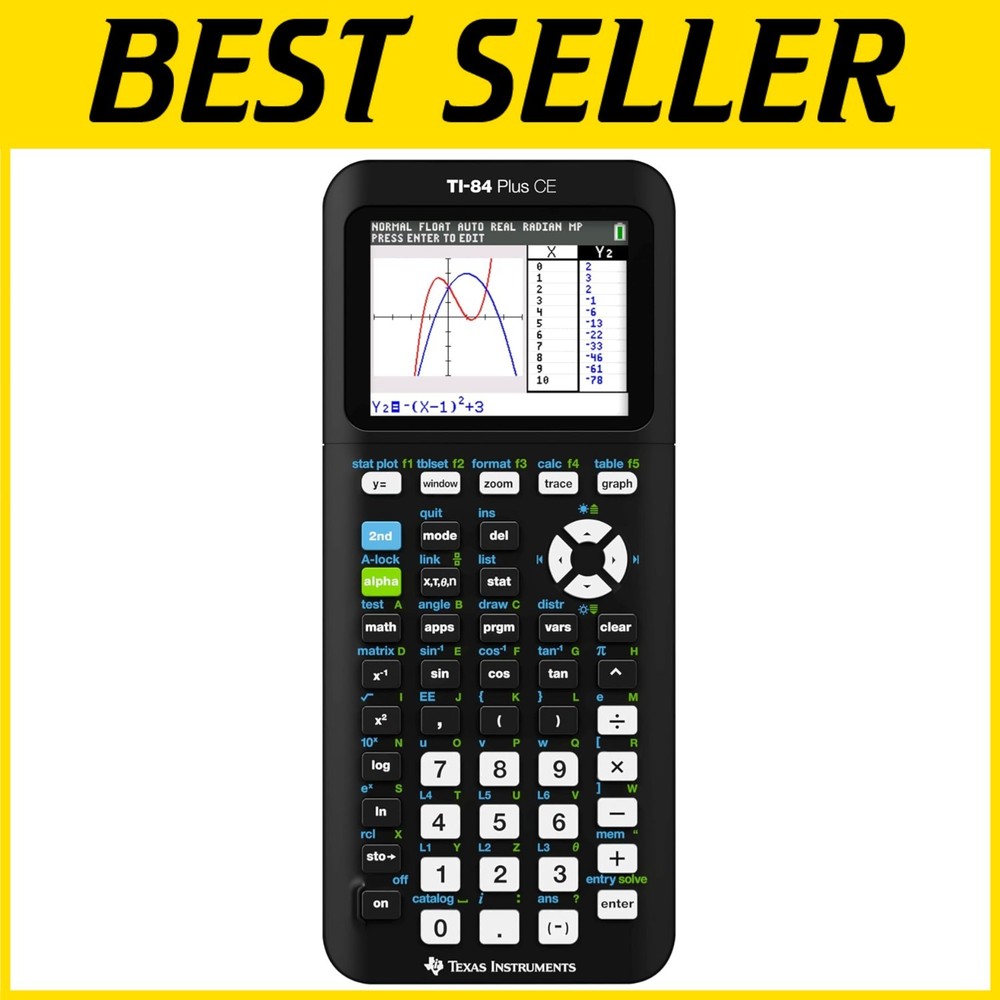 High-Resolution TI-84 Plus  Graphing Calculator