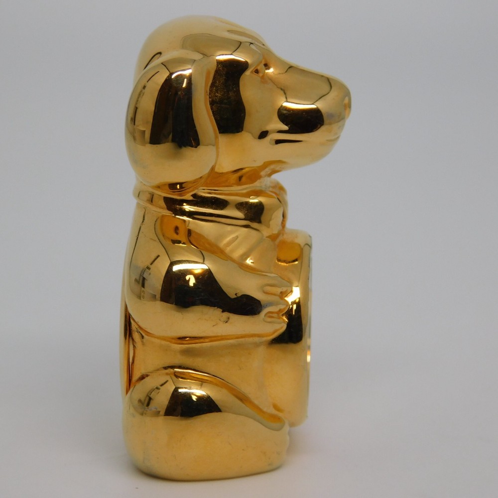 Collezio Dog Shape Table Clock New Battery