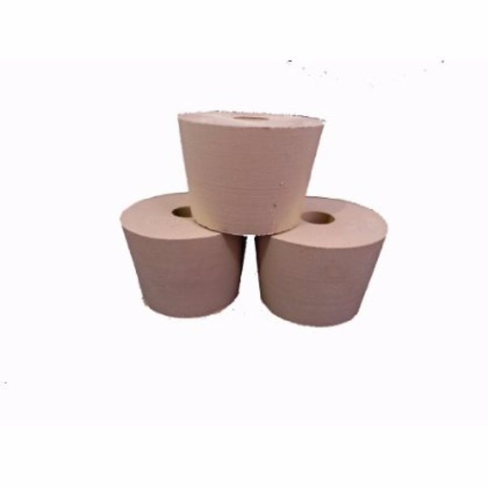 Drilled Rubber Stopper #7.5 (Set of 3)