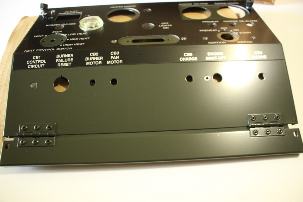 PORTABLE HEATER FRONT METAL PANEL