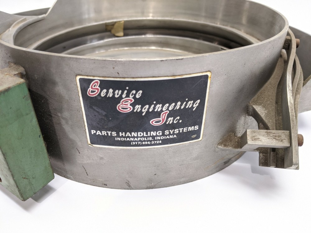 Service Engineering 10” Vibratory Feeder Bowl 4” Tall