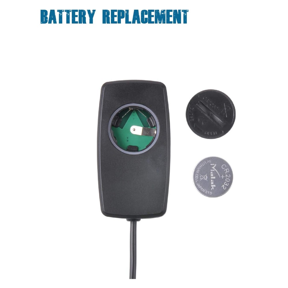 Digital Maintenance Tach/Hour Meter,Battery Replacement For Small Gas Engine
