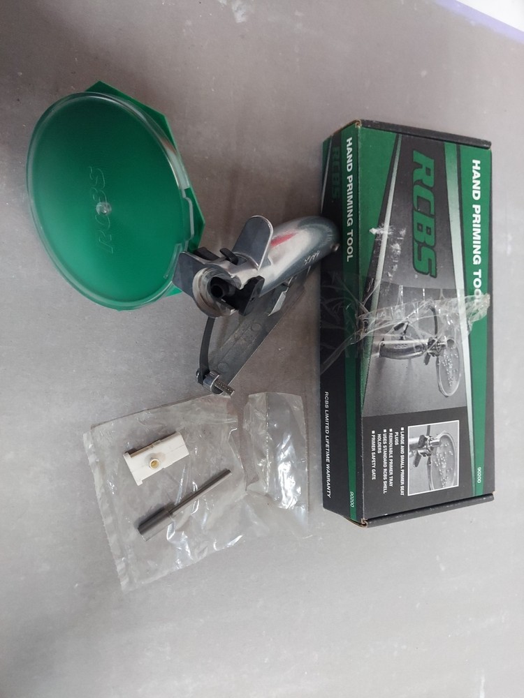 RCBS 90200 Hand Priming Tool - Silver/Green