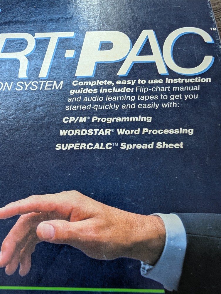 Osborne Computer Start Pac Quick Self Instruction System Wordstar Supercalc CP/M