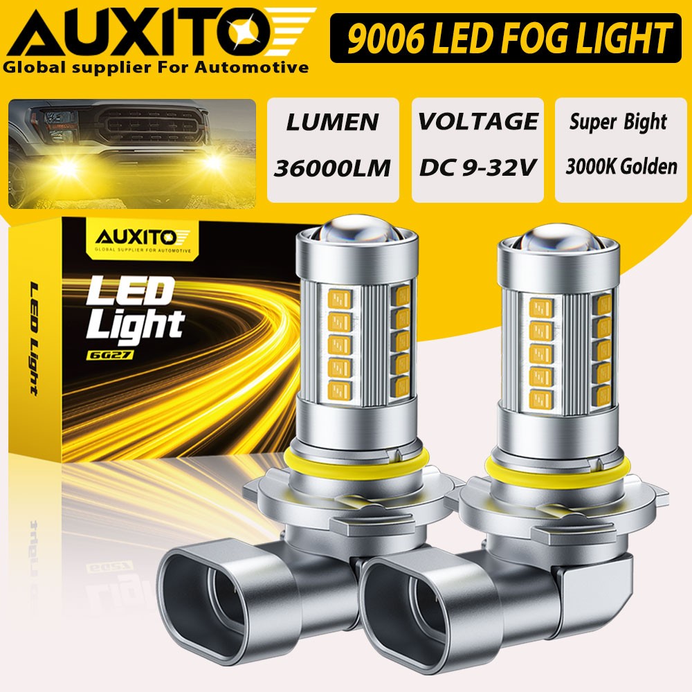 9006 HB4 LED Fog Light Bulbs Yellow Canbus For Lexus LS430 LS460 GS350 GS430 G27