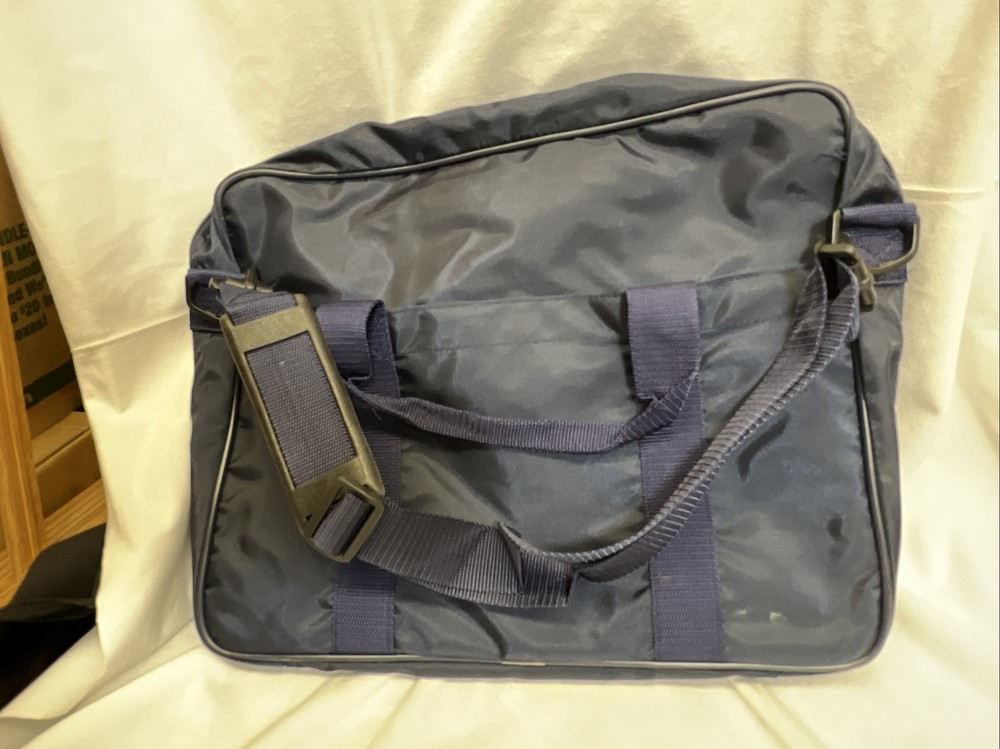 Vintage Washington D.C. WTTG Fox 5 Navy Blue Computer Bag