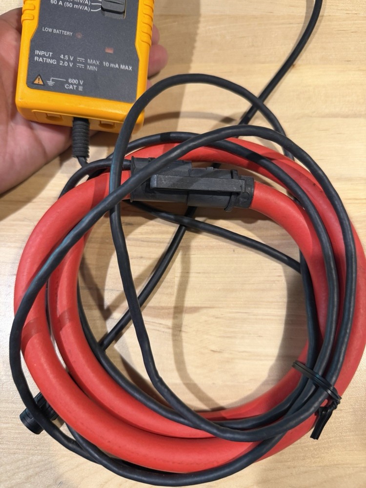 FLUKE i6000S FLEX AC CURRENT PROBE (TESTED) SHIPS FAST