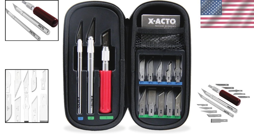 Crafting Knife Set in Nylon Compression Case