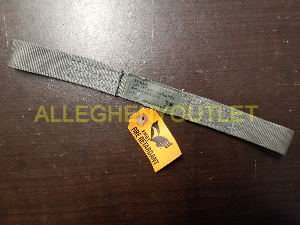 US Military Eagle Industries FR Extraction System Belly Strap Foliage Green NWT