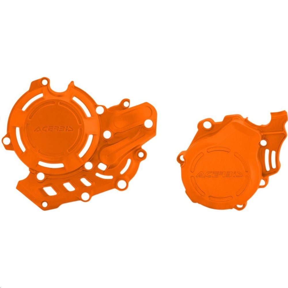 Acerbis - 2709760237 - X-Power Engine Cover, Orange