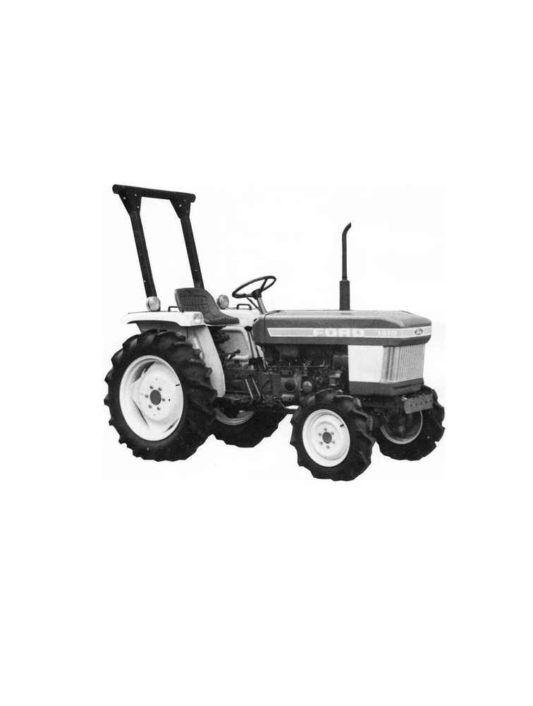 Tractor OPERATOR INSRUCTION MAINTENANCE MANUAL FITS FORD 1510 TRACTOR