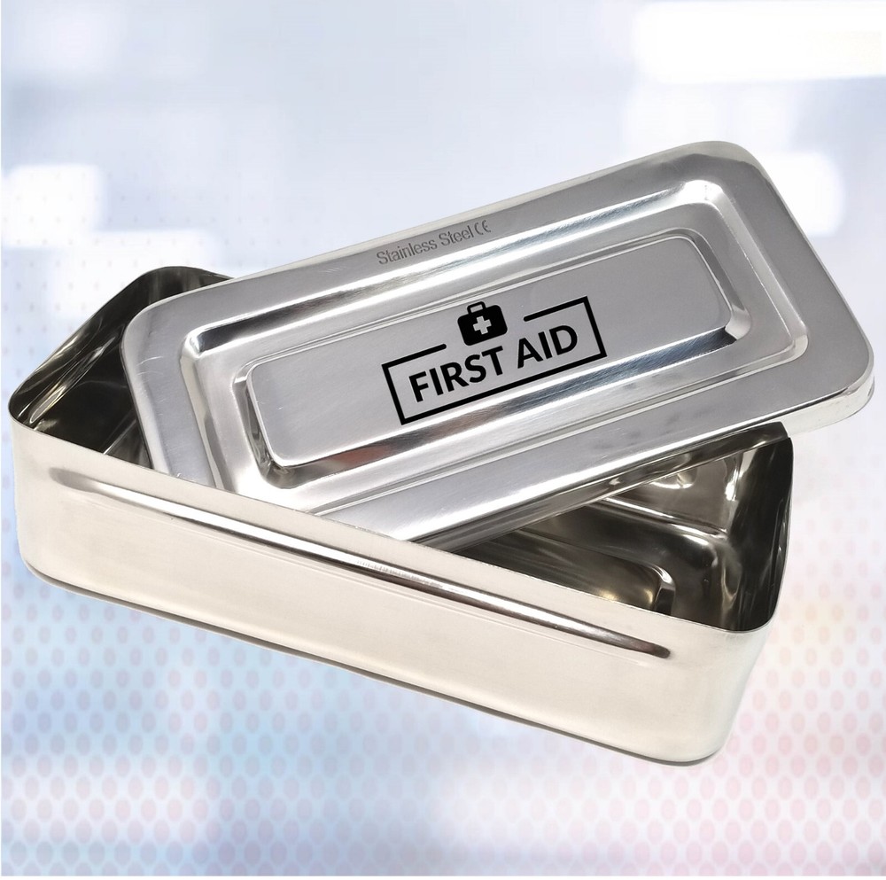 First Aid Box #16 Metal Horizontal No Shelf