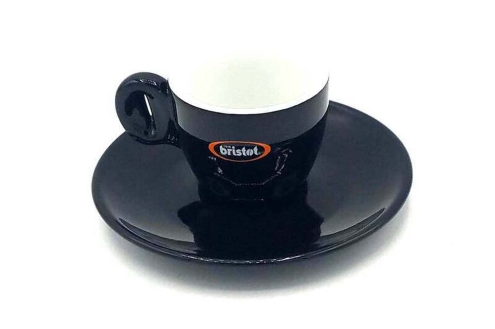 Espresso Cup Black Ceramic by Bristot