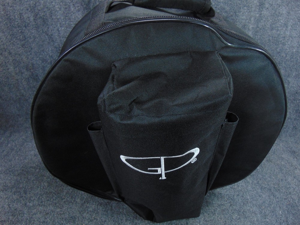 GP Percussion 14" Snare Drum Chrome Stand Bag Backpack Student Practice