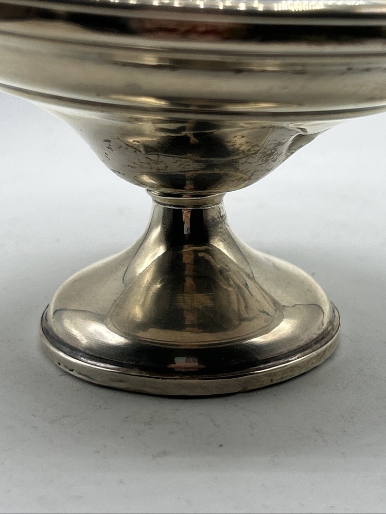 Antique RGS Sterling Silver Compote DISH nut Candy Weighted
