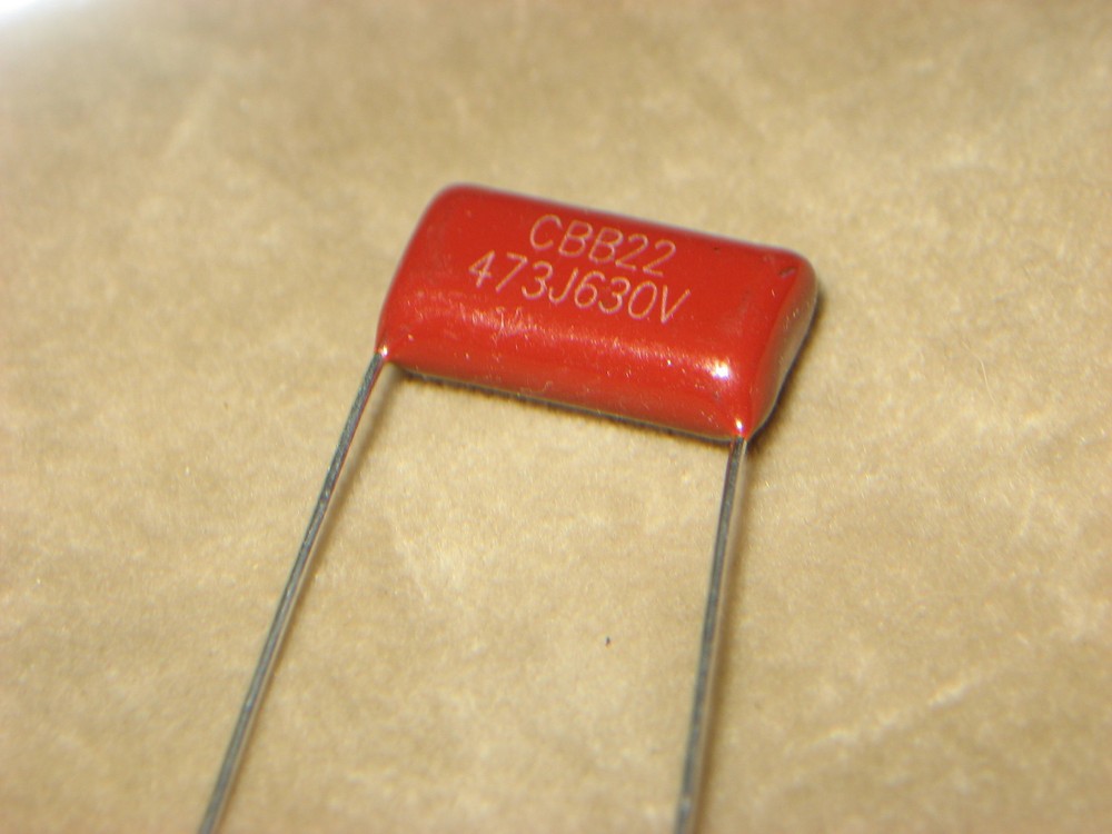 .047 uf x 630 volt capacitor, new
