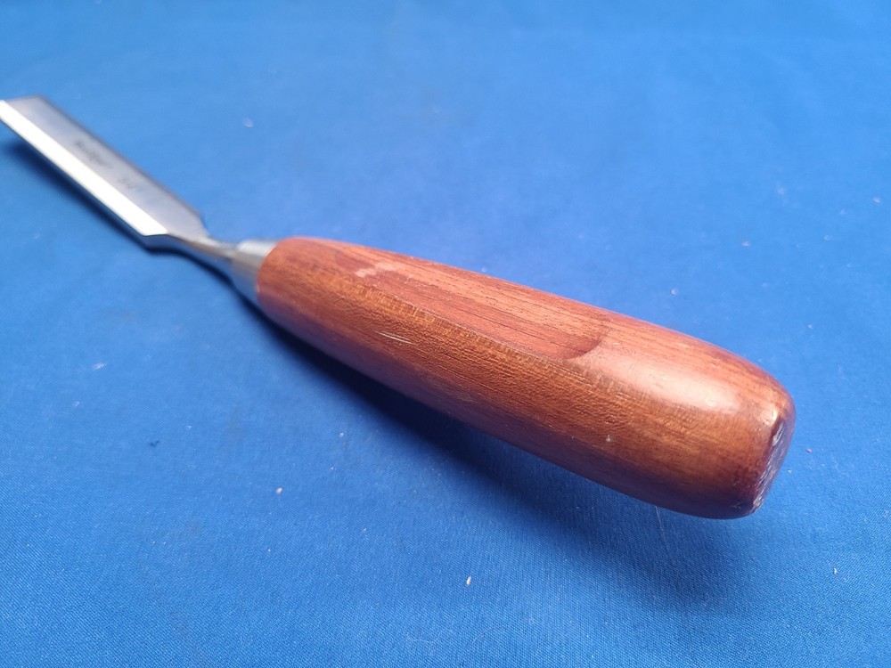 Wood River 3/4" Bent Paring Chisel Excellent CLEAN Sharp