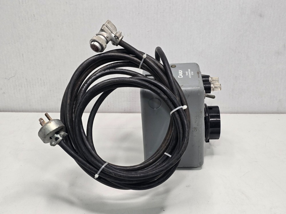 Cary Variable Autotransformer 1571350 Variac Line / Variable 120V No Power Read