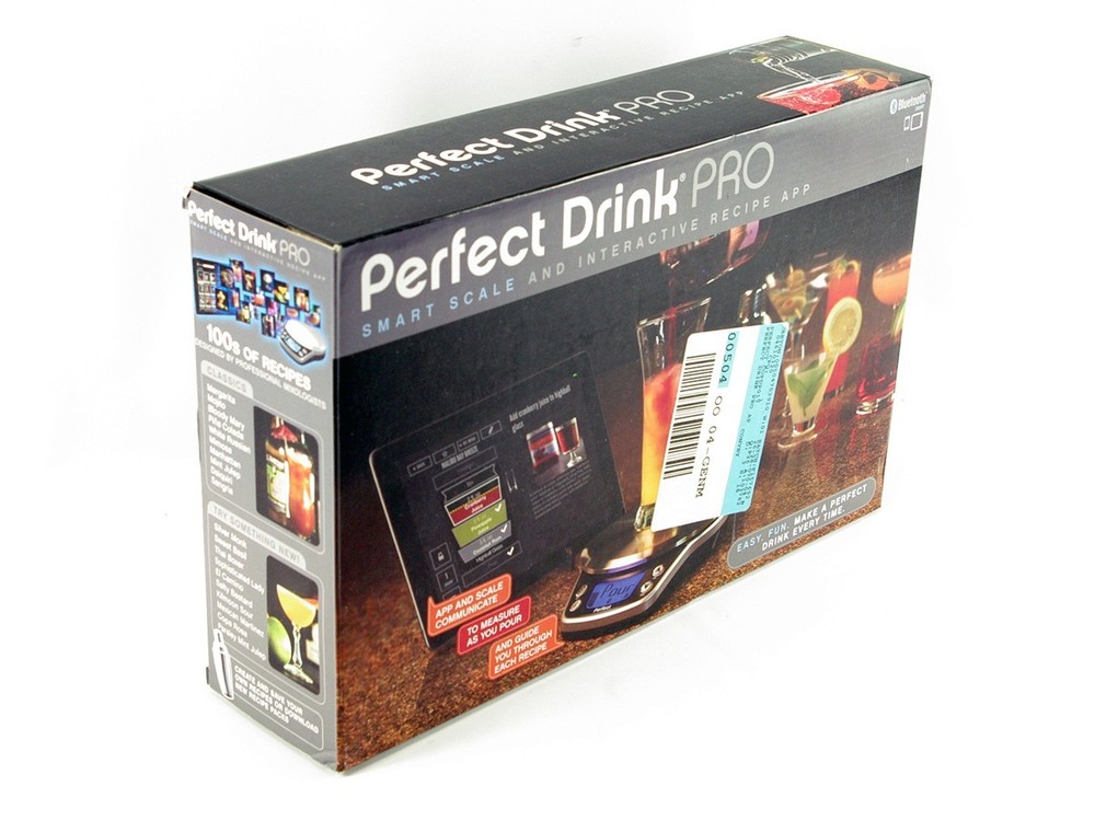 Perfect Drink App-Controlled Smart Scale Bartending System Kit Shaker Included