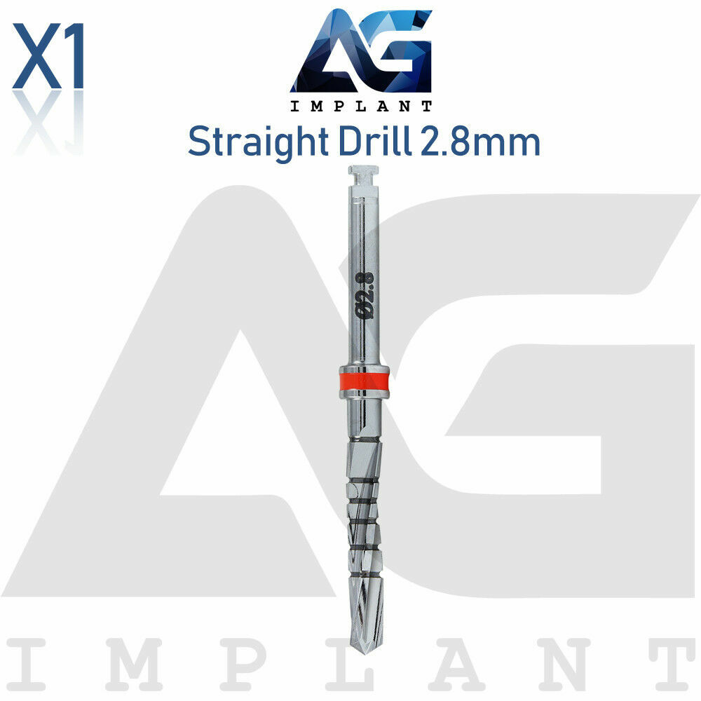 5 Drill Stoppers Ø2.8mm & Drill Set External Irrigation Sur gical Dental Tool