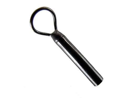 PACIFIC BAY CLASSIC WIRE FLY TOPS LARGE 7.8MM LOOP BLACK CHROME BFTL