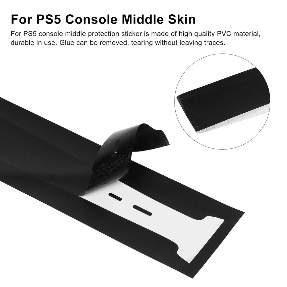 PS5 Console Middle Skin Integral Scratch Resistant Sticker for Accessories