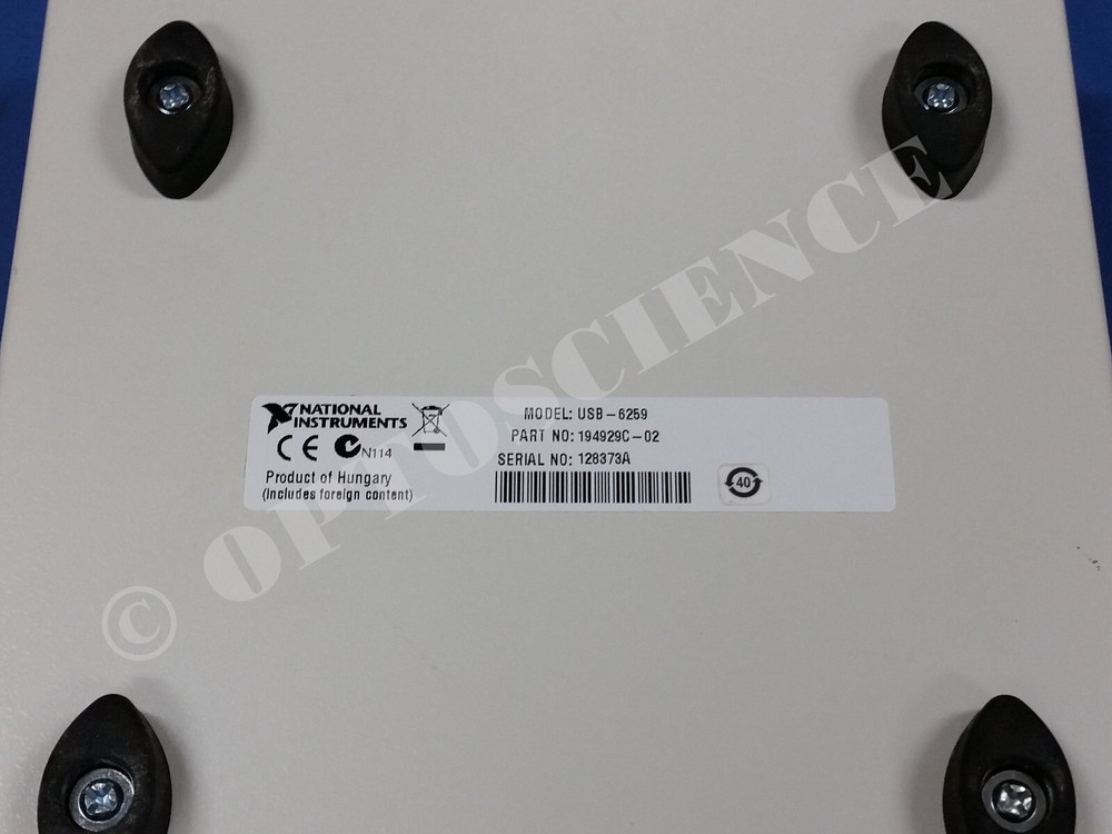 National Instruments NI USB-6259 Data Acquisition Device, Mass Termination