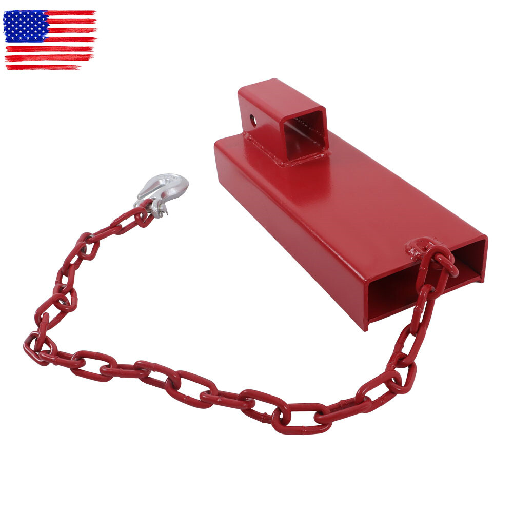 Forklift Hitch Receiver Trailers Towing Adapter Pallet Forks Attachment 2"