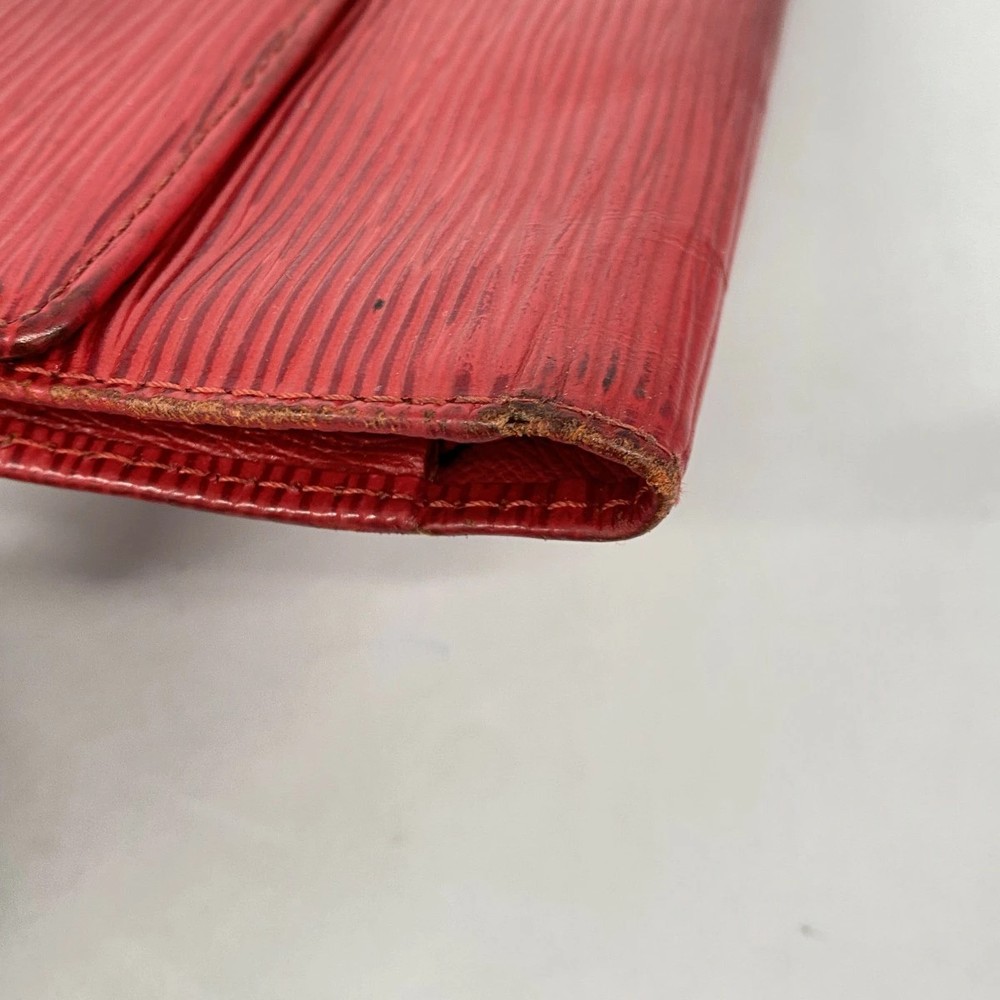 Louis Vuitton Epi Trifold Wallet Long Wallet