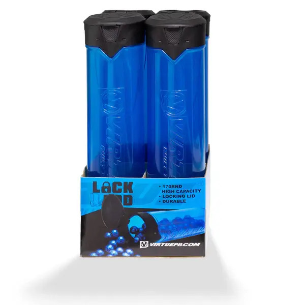 Virtue Lock Pod V2 - 170 Ball Blue - 4 Pack