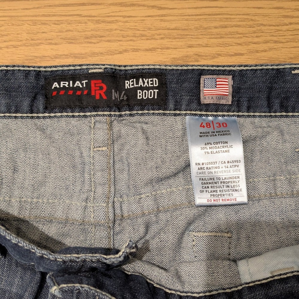 Ariat M4 Flame Resistant Work Pants Relaxed Boot Cut 48x30