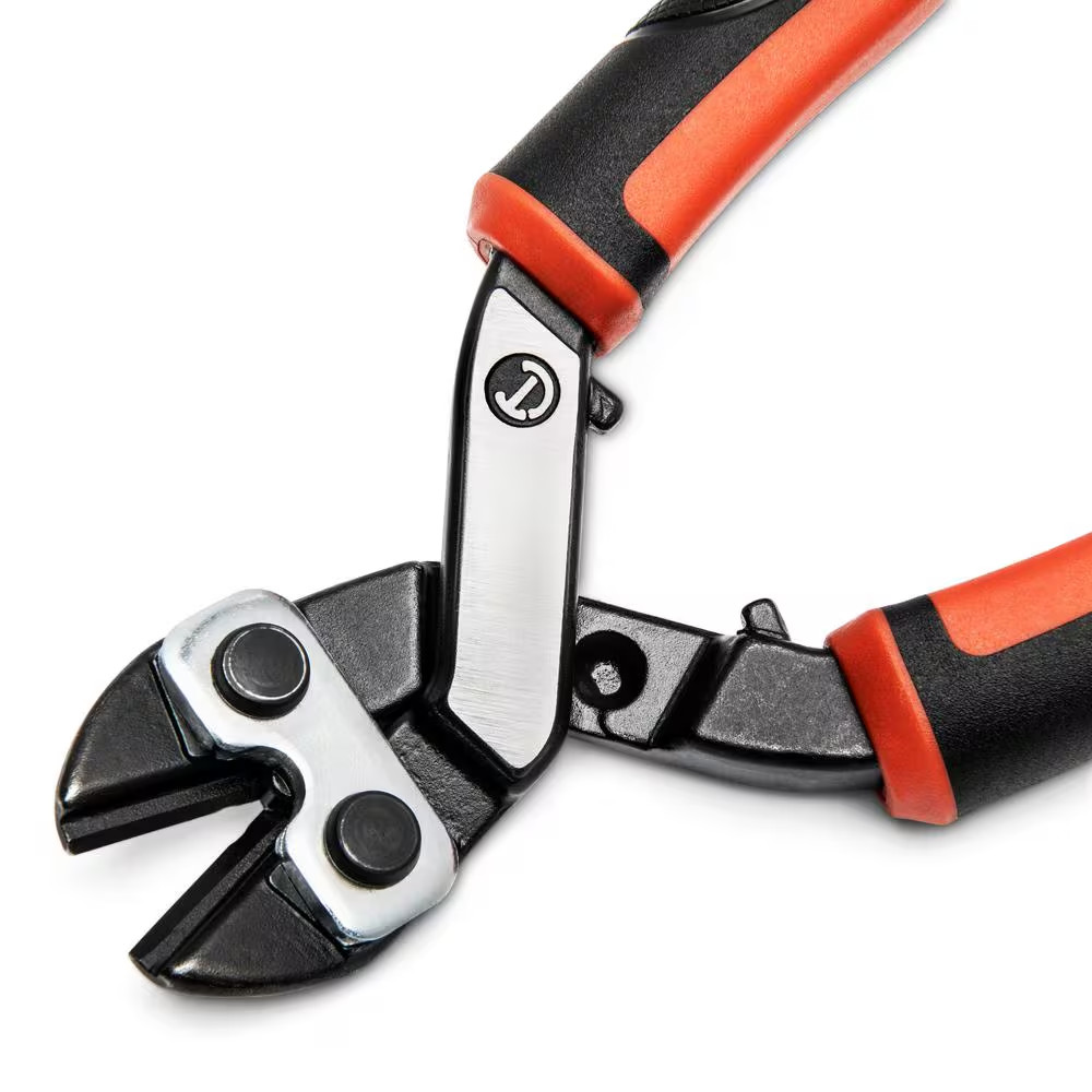 8.5 In. Angled Compact Wire and Bolt Cutter