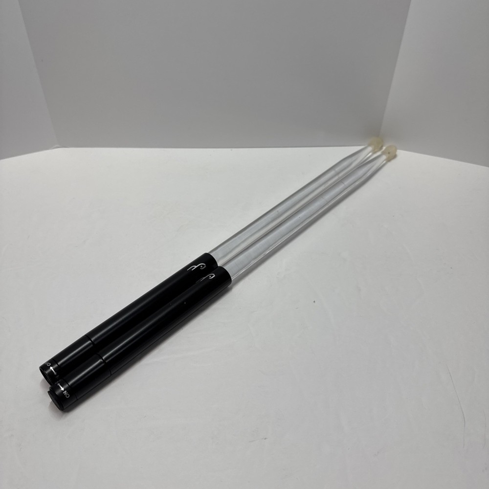 Light up Drum Sticks LED Red AAA Batteries. Tested