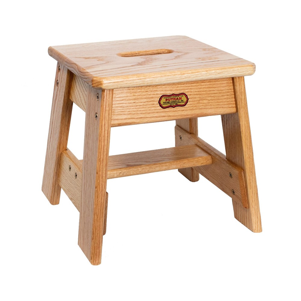 Putnam Ladder Red Oak Step Stool