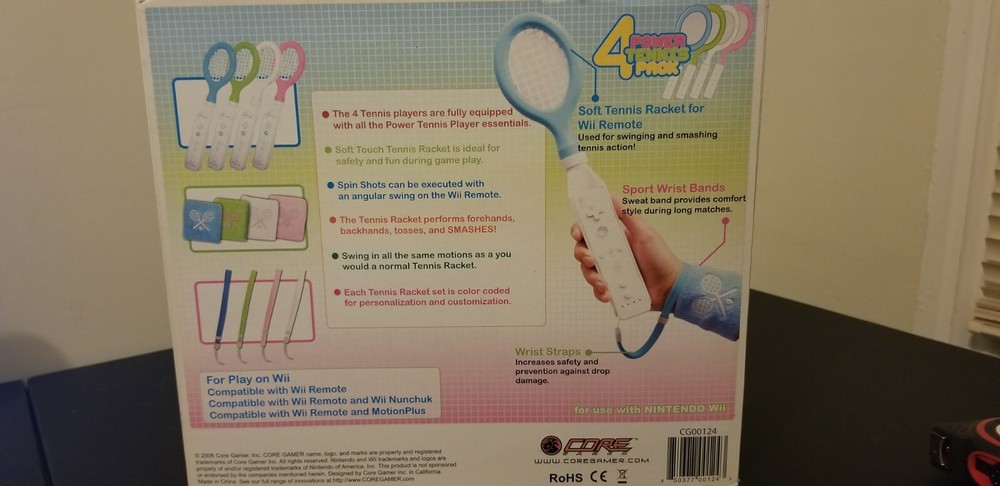 4 Power Tennis Pack - New in Box