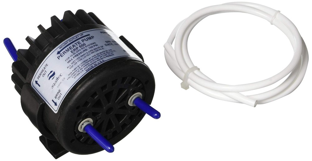Aquatec ERP 500 Permeate Pump – Quiet, Efficient RO Upgrade, No Electricity