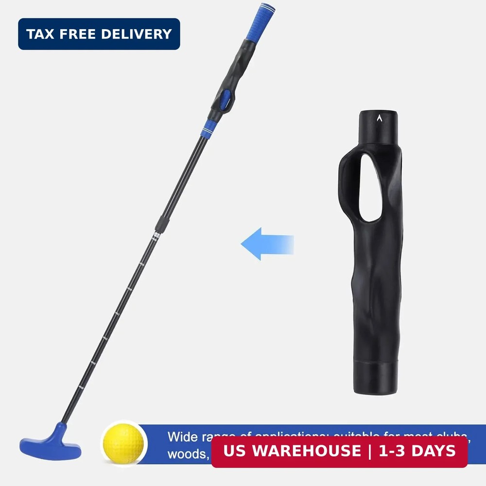 2 Pack Golf Grip Trainer Attachment for Improving Hand Positioning on Club Right