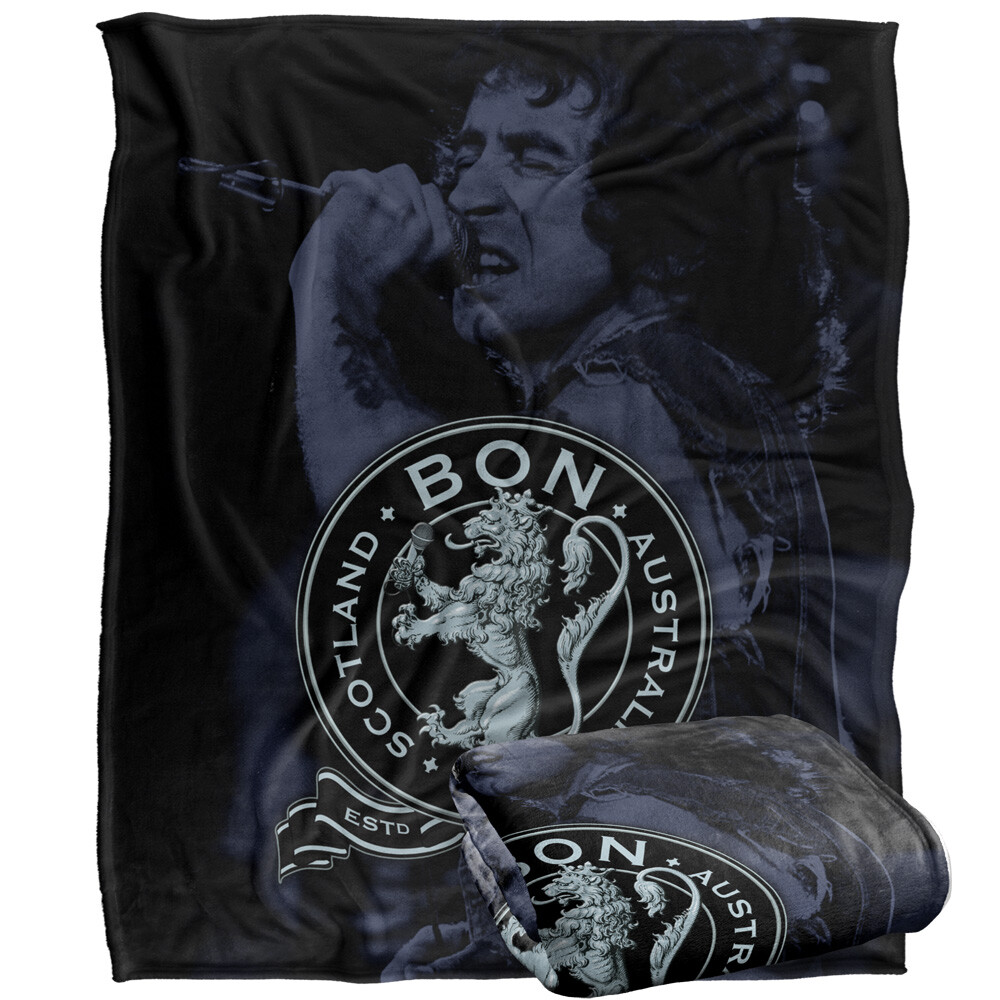 Bon Scott Bon Scott Seal Silky Touch Super Soft Throw Blanket