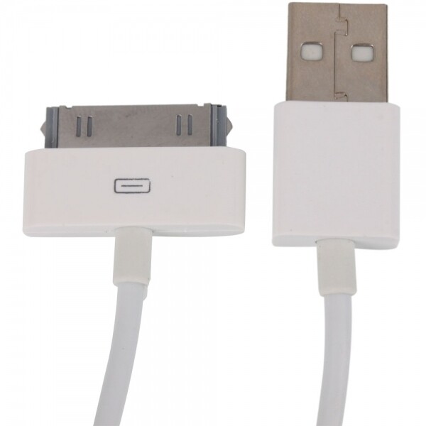 2x White USB Charging Cable Sync Data for Apple iPad 1st/2nd/3rd Generation 1/2G