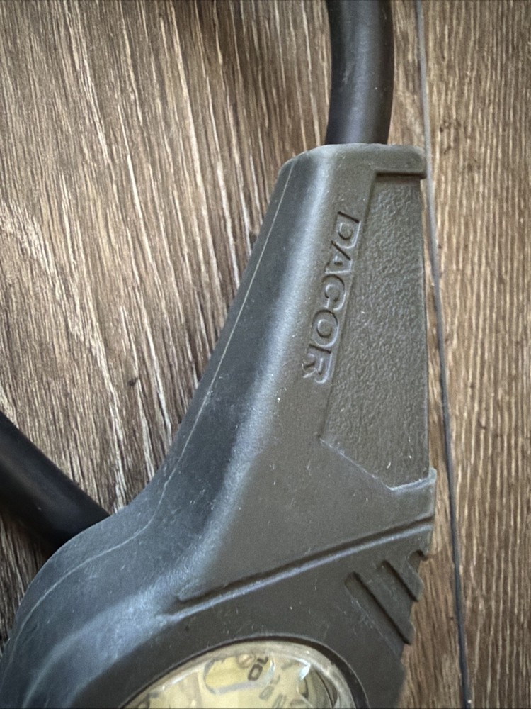 Dacor Console Gauge Analog Depth 200 FT glow Good Condition Ships Same Day Fast!