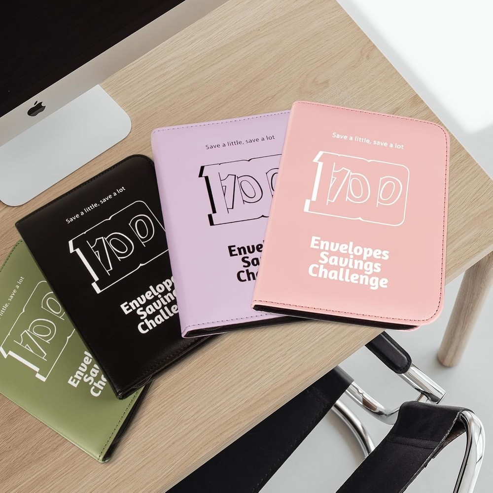 100 Envelope Challenge Binder 2025 Upgrade 100 Envelopes Money Saving Challen...