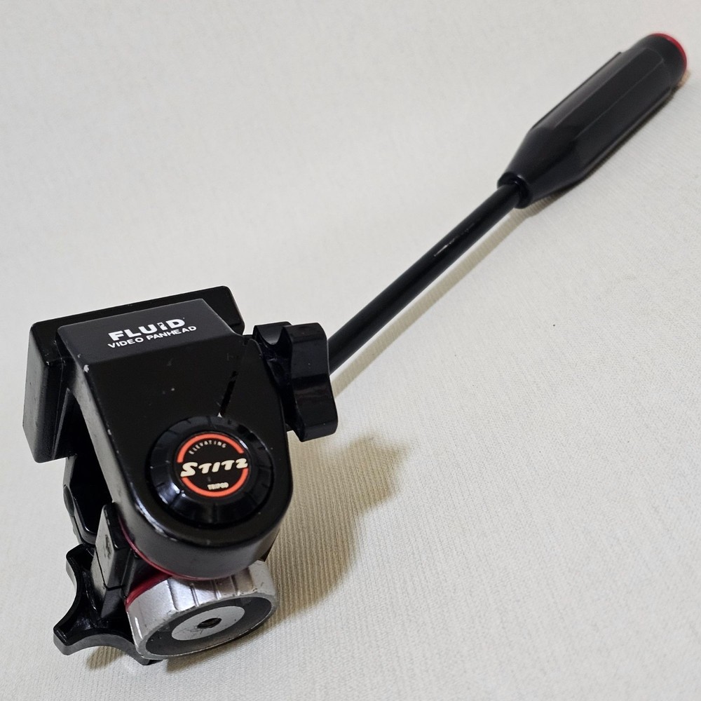 Stitz Fluid Video Tripod Head With Pan Handle & Adjustment Knobs