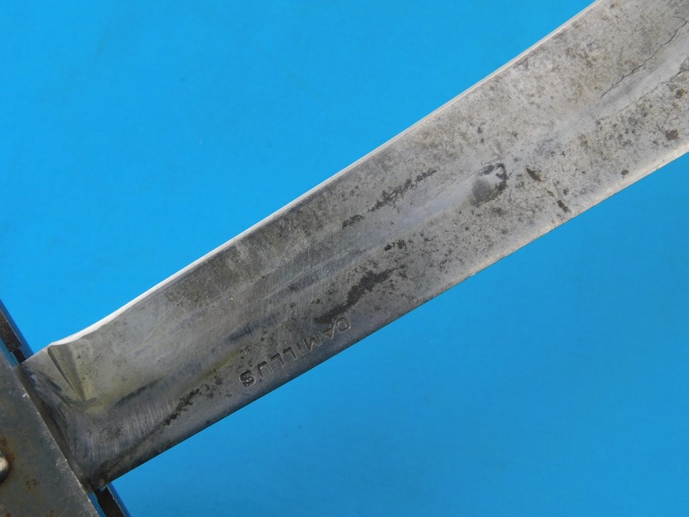 US WW2 Camillus Large Folding Machete Fighting Knife