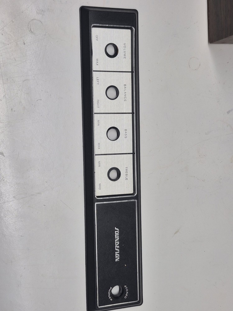 Soundesign/BSR Stereo Turntable Faceplate